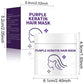 Purple Keratin Hair Mask - Locks Color & Neutralizes Brass & Yellow Tones For Blonde Silver Gray Highlighted Hair