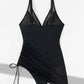 🏝️Summer  Sale 49% OFF🍧👙Slimming Mesh Sheer Sarong Wraps Tummy Control Swimsuit