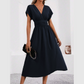 🎉Limited Sale🎉Women's V-neck Nipped-in Waist Dress