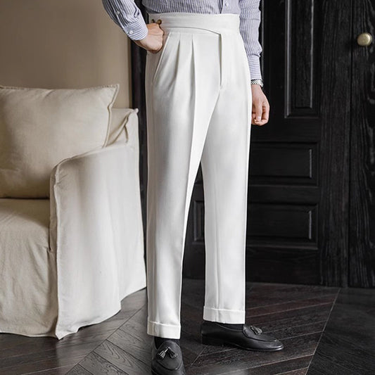 🎉Hot Sale 49% OFF🎉Men's Casual Versatile High Waisted Blazer Pants